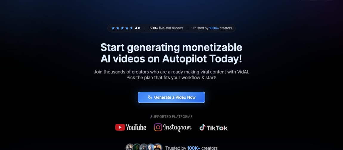 VidAI Alternative: Autovirality vs VidAI
