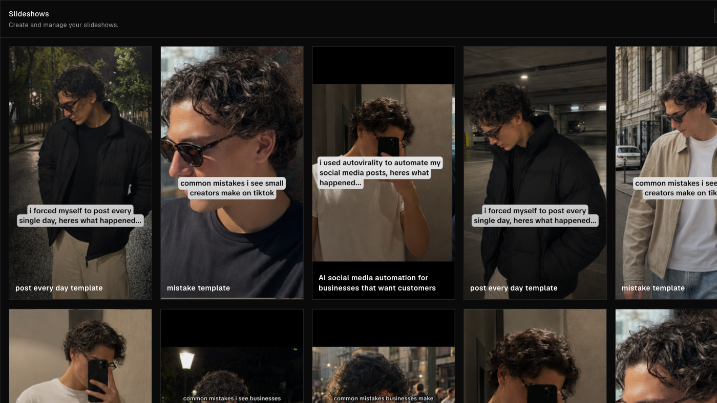 Generate content in bulk