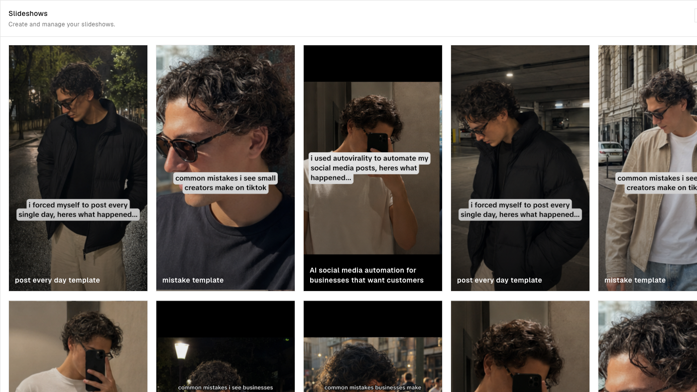 Generate content in bulk